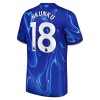 Camisola Chelsea Nkunku 18 1º Equipamento 2024-25 Manga Curta